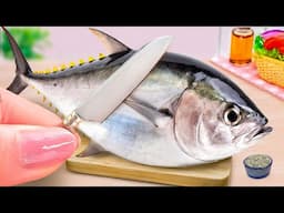 Best Mini Cooking Real Food 🥪 How to Make Miniature Tuna Sandwiches  Mini Yummy Cooking Recipe