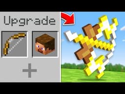 Every Kill, Your Bow Upgrades in Minecraft...
