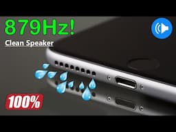 Remove Water From Speaker With Sound (100% Guaranteed)