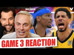 Thunder-Pacers NBA Finals Game 3 Reaction: Indiana bench shines, OKC gassed | Colin Cowherd + Timpf