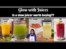 Glow with Juices || Is the Hamilton Beach Professional Cold Press Slow Juicer Worth Buying??