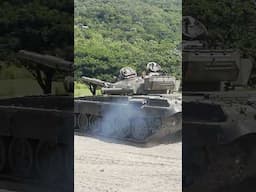 Civvie drives a Leopard and T-72!