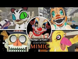 FNAF: Secret of the Mimic - All Bright Mode Jumpscare (Behind The Scenes)