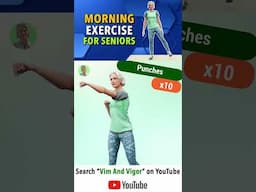 @vimandvigorseniors Boost energy & Improve health #morningroutine #seniorworkout