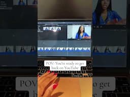 So excited to be back on YouTube! I missed my people