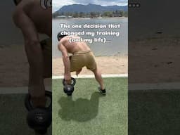 The shift that made me strong for life #strengthtraining #fitnessover30 #kettlebell