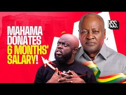 President Mahama donates 6 months' salary to Ghana Medical Trust Fund.