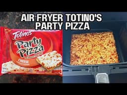 Crispy Totino's Party Pizza in the Air Fryer 🍕 Ready in 13 Min! Easy Frozen Pizza Hack