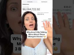 3 Bargain Stocks I’m Watching for My $6 Million Portfolio