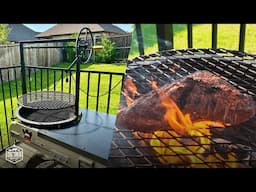 Weber Kettle Santa Maria Attachment from Ash and Ember