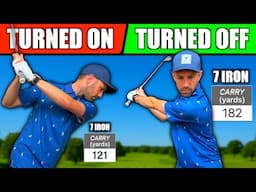 Turn Off Your Arms For Effortless Power (Simple Golf Swing Tip)