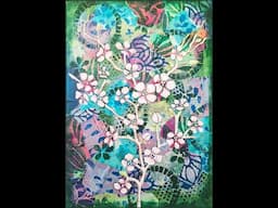 Mixed Media Art Journal - Paper Scraps