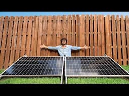 Simple $1,500 Solar Generator Setup!