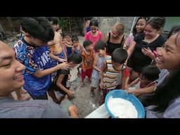 Excitement abounds as kids look forward to Crazy games.Camarines Sur, Philippines.