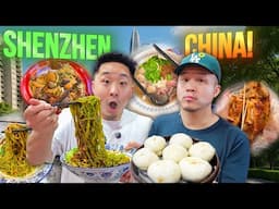 Food Tour In CHINA'S TRENDY CITY (Shenzhen) Pt. 1