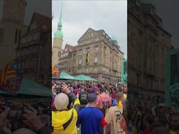 Barcelona Fans Dortmund Marktplatz 15.04.25 #fcbarcelona #barcelona #fcbarcelonanews #bvb #dortmund
