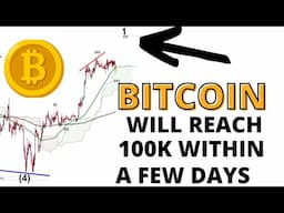 BTC News:  Bitcoin Will Reach 100K Within a Few Days