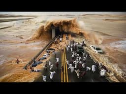 2 Min Ago! Disaster in Pakistan! Flash Floods Destroy Bridges Cars Float, Panic Spreads!
