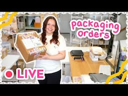 Packing Orders  🔴 LIVE!