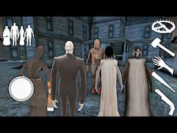 Playing as Granny, Slendrina, Evilnun & Slenderman in Granny 3 | mad granny grandpa game definition