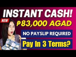 GULAT AKO!!! ₱83,000 AGAD SA FIRST LOAN ✅ NEW INSTANT LOAN APP WITHOUT INCOME PROOF | HONEST REVIEW