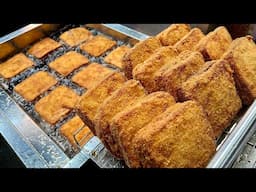 Lines Every Day for This! The Crispiest Square Croquette That Sells Out Instantly | 줄서서먹는 바삭한 사각 고로케