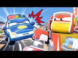 Oh No! Police Car Has Gone Crazy & Is Attacking Everyone! 🚓  Robofuse