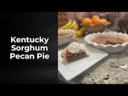 Pecan Sorghum Pie