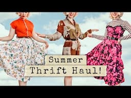 Summer Thrift Haul! Vintage, Western + more!