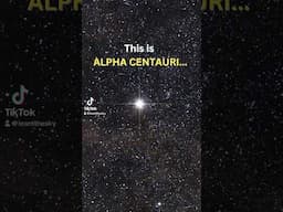 Alpha Centauri is the closest star system to Earth.