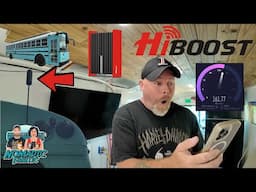 HiBoost Travel 3.0 RV Max Cell Booster on Skoolie ~ FASTER THAN I EXPECTED!