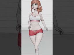 Short Run_Blender Character Modeling #art #3danimation #digitalart #blender3dmodelling #blender
