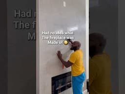 Venetian plaster Tv install #fyp #explore #howto #tiktok #shorts #reels #trending #tv  #video #work
