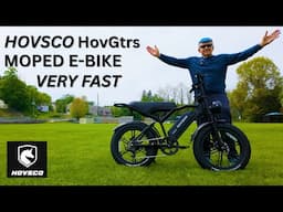 HOVSCO HovGtrs MOPED STYLE E-BIKE - 28 MPH TOP SPEED - 1500 WATT PEAK POWER - A GREAT PRICE $999 US