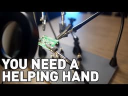 The MOST IMPORTANT Soldering Tool (besides the iron) | EOOKU Magnetic Helping Hands