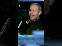 ¡EL ENCARGADO! El famoso "Eliseo" se metió en la nota porque el cronista no pudo evitar compararlo