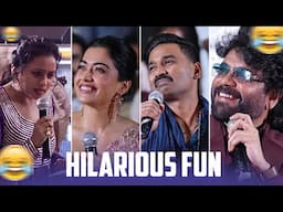 Suma Hilarious Fun With Rashmika, Dhanush, Nagarjuna and Rajamouli | Kuberaa Pre-Release Event