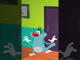 All the books have fallen #Shorts #oggy | Cartoons for kids