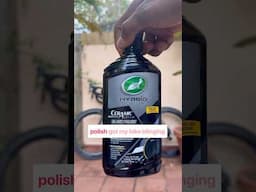 Wax on, Wax off 🧼 #cycling #bikecleaning #roadbike #cyclingtips