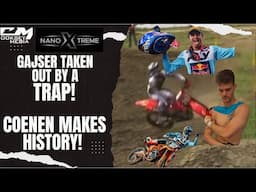 Tim Gajser Hit A Booby Trap! Seriously! Lucas Coenen Made History! Langenfelder Perfect! Swis MXGP