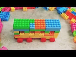 Satisfying DIY Lego Bus ASMR Building Blocks/block/blocks game lego building fun#asmr#buildingblocks