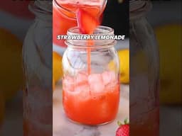 The Best Strawberry Lemonade 🍓 🍋