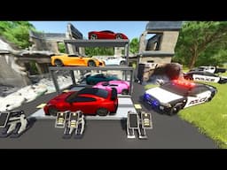 Cops Find Stolen Racecars in Abandoned House | Farming Simulator 25