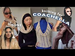 i knit a dune inspired coachella look for my friend ✩♬ ₊˚