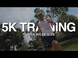 Training for a Fast 5k with Runna, Weeks 9-12