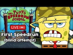 🔴My First Spongebob BFBB Speedrun! (blind attempt)