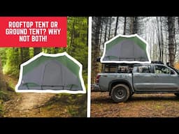 Rooftop Tent or Ground Tent? Why Not Both!