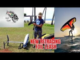 New Model Retracting Foil Leash- product release video