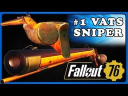 Fallout 76: New Best VATS Sniper - Quad Black Powder Rifle, 95% Hit Chance at any Distance.