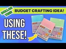 YOU HAVE TO SEE THESE!! Classic Mini Notepad Idea!  SUPER EASY TUTORIAL!